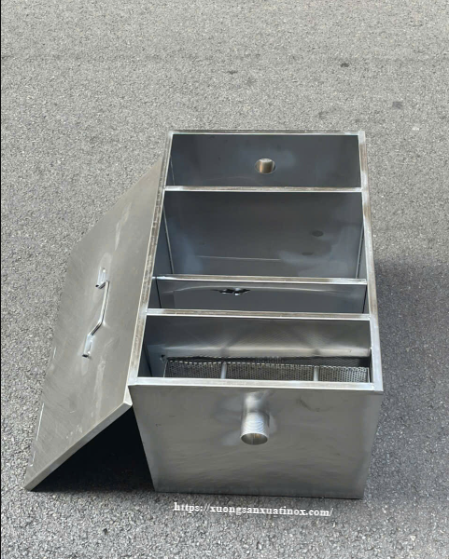 Bẫy mỡ inox cho nhà bếp