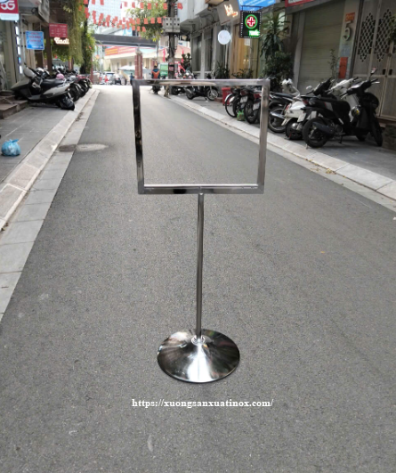 Biển chỉ dẫn inox