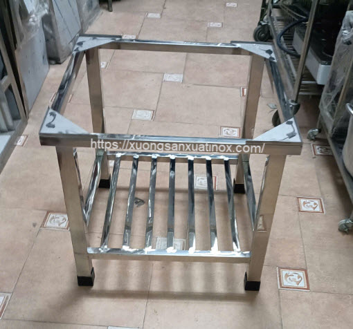 Chân máy rửa bát inox làm theo yêu cầu