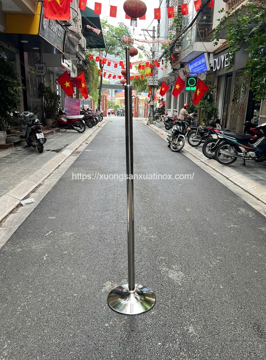 Cột cờ inox cơ quan