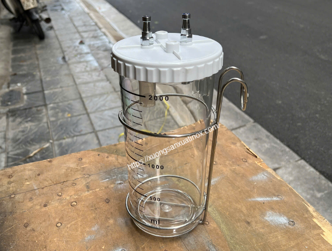 Giá inox gắn tường