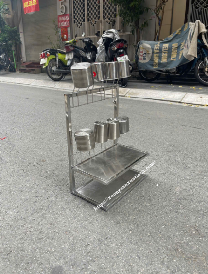 https://xuongsanxuatinox.com/kệ úp cốc inox 201  Hình ảnh