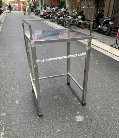 Kệ để máy giặt inox 304