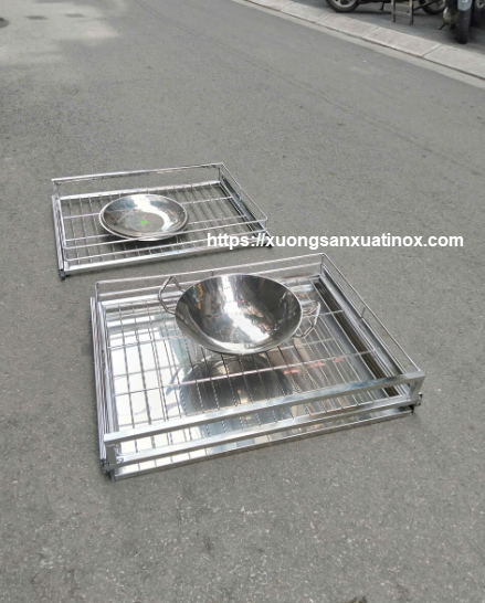 Phụ kiện tủ bếp để xoong nồi