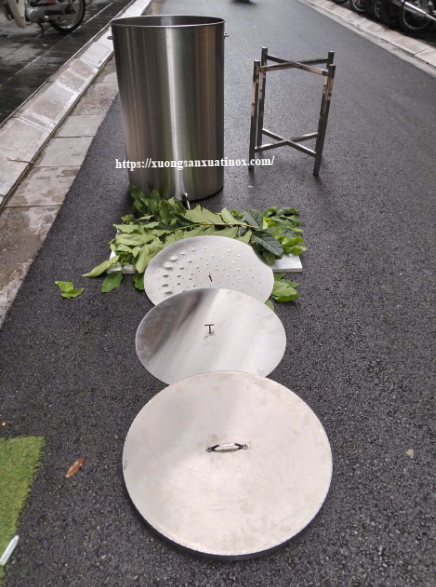 Thùng 90L inox 304