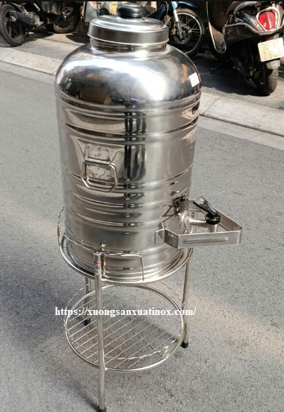 Thùng đựng nước inox 20 lít rẻ