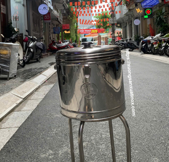 Thùng đựng nước inox 304 14L