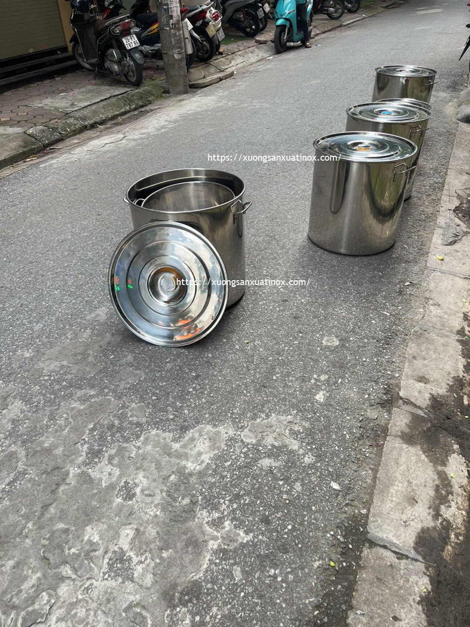 Thùng đựng nước inox cho nhà bếp