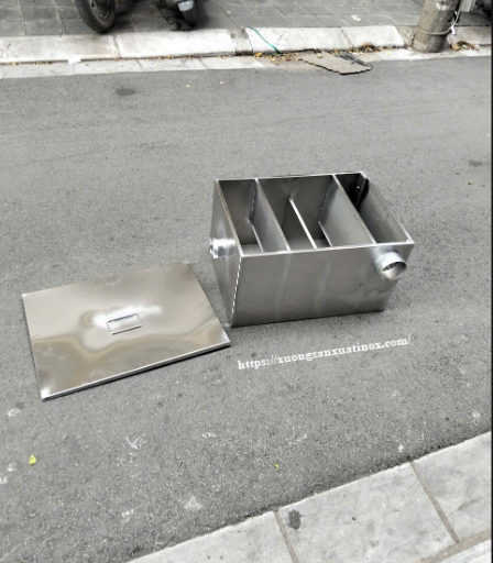 Thùng lọc dầu mỡ inox