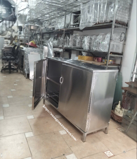 Tủ inox hai cánh