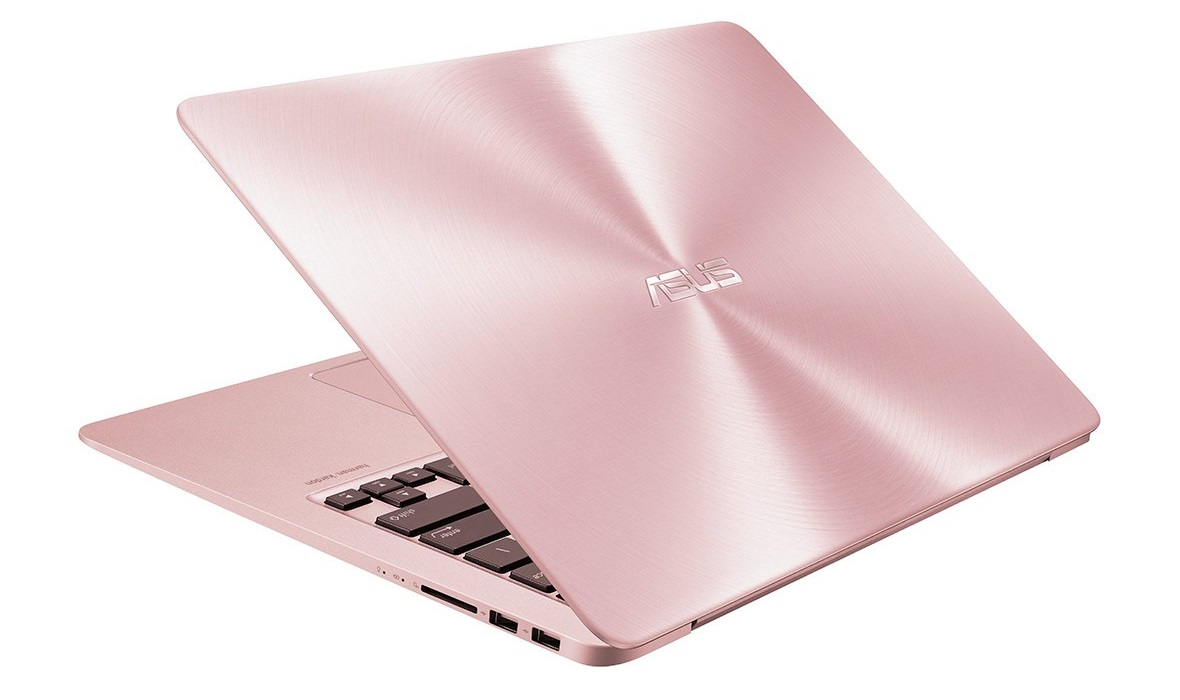 Laptop có vỏ làm từ inox xước hồng