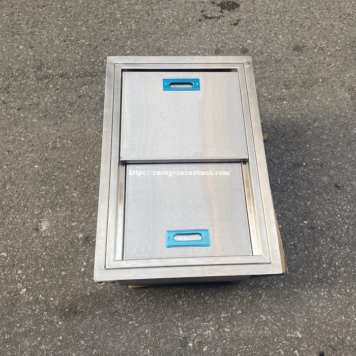 Thùng Đá Inox Âm Quầy: Giải pháp tối ưu cho không gian pha chế chuyên nghiệp