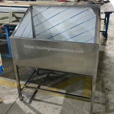 Bồn tắm inox thú cưng