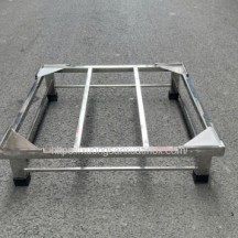 Chân máy giặt inox chống rung