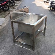 Chậu inox một hố nhà bếp inox 304