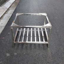 Giá inox đỡ máy rửa bát