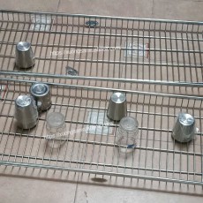 Giá ốp cốc inox có ngăn kéo