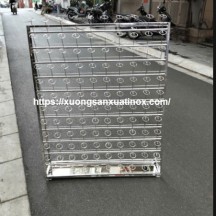 Giá úp ca cốc treo tường 100 cốc