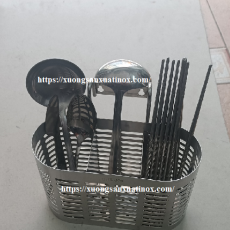 Giỏ đựng đũa inox 304