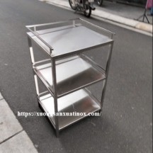 Kệ 3 inox  tầng giá rẻ