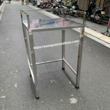 Kệ để máy giặt inox 304