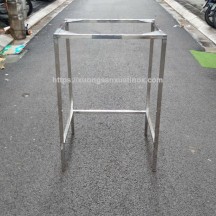 Kệ để máy giặt máy sấy cửa ngang inox