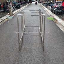 Kệ để máy sấy chồng lên máy giặt inox