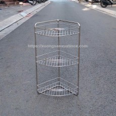 Kệ góc tam giác 3 tầng inox