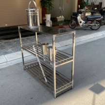 Kệ Inox 3 Tầng Đa Năng
