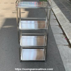 Kệ 4 tầng làm theo yêu cầu