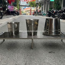 Kệ inox để xô chậu