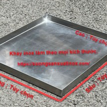 Khay inox làm theo yêu cầu