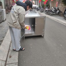 Lư hóa vàng mã nhà thờ inox 304