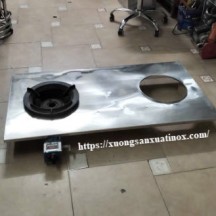 Mặt bếp ga công nghiệp inox