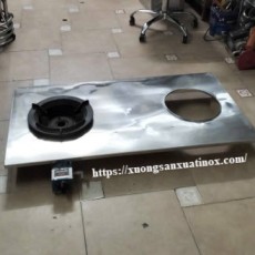 Mặt bếp ga công nghiệp inox