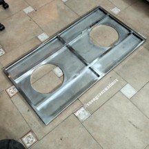 Mặt bếp inox ga công nghiệp
