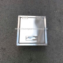 Nắp thùng rác inox âm bàn bếp