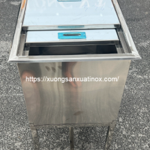 Thùng đá inox có chân