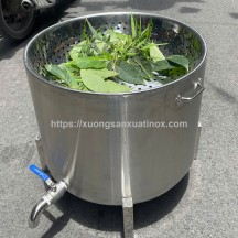 Thùng inox lọc thực phẩm