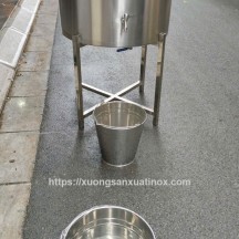 Thùng sang chiết dầu lạc inox