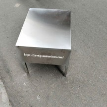 Thùng xe máy bơm inox