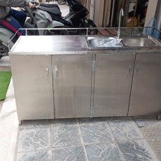 Tủ bếp inox giá rẻ