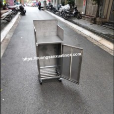 Tủ bếp inox làm theo kích thước