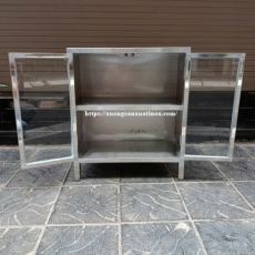 Tủ Inox 304 Cánh Kính Đa Năng