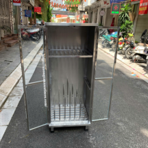 Tủ Inox Cài Thớt Bếp Trường Học