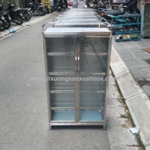 Tủ đựng ca cốc inox 4 tầng