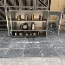 Tủ inox úp ca cốc tiện lợi