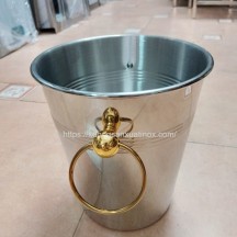 Xô đá inox mini